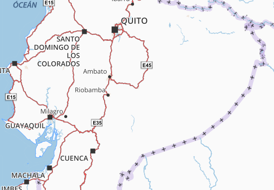 Mapa Palora