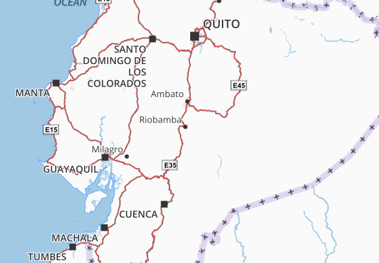 Kaart Plattegrond Chambo