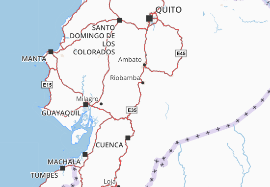Kaart Plattegrond Chimborazo