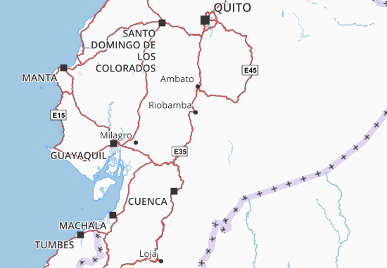 Mapa Guamote