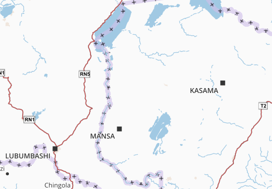 Luapula Map