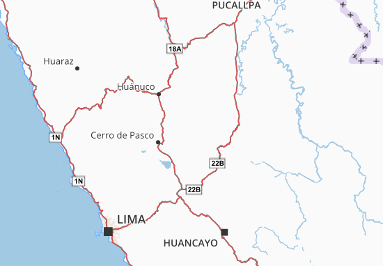 Karte Stadtplan Pasco