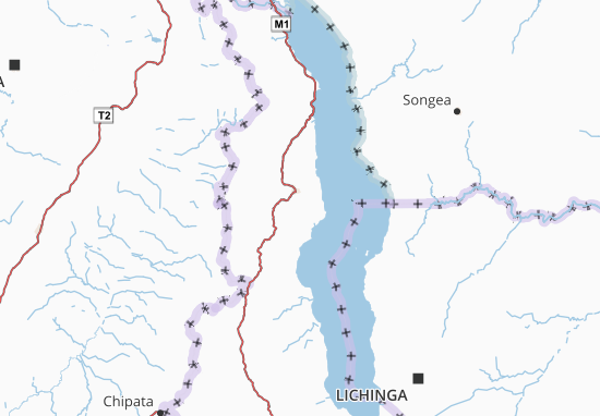 Kaart Plattegrond Nkhata Bay