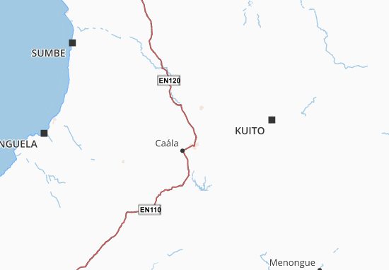 Mapa Huambo