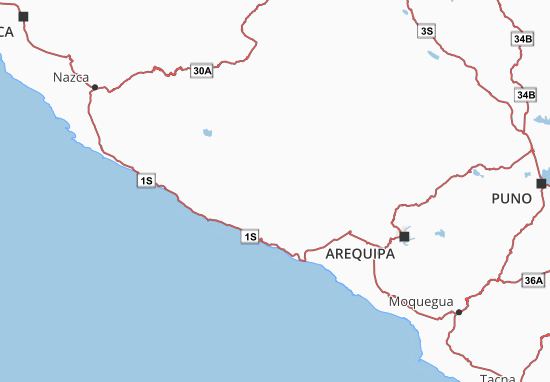 Karte Stadtplan Arequipa