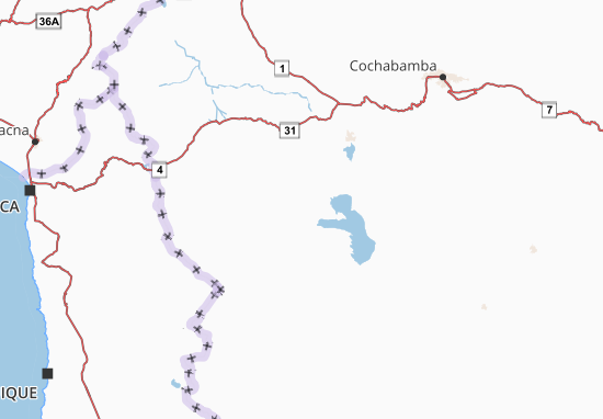 Oruro Map