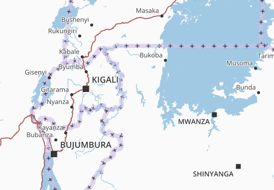 Kagera Map
