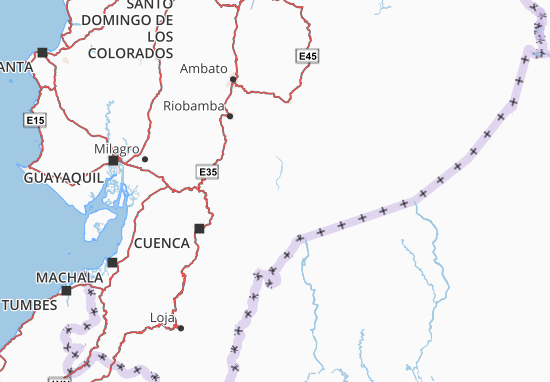 Karte Stadtplan Sucua