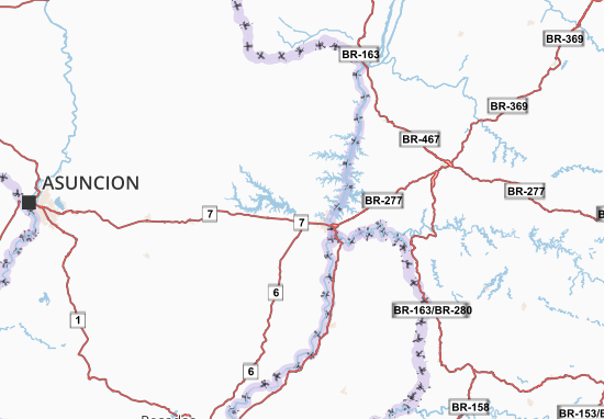 Mapa Alto Parana