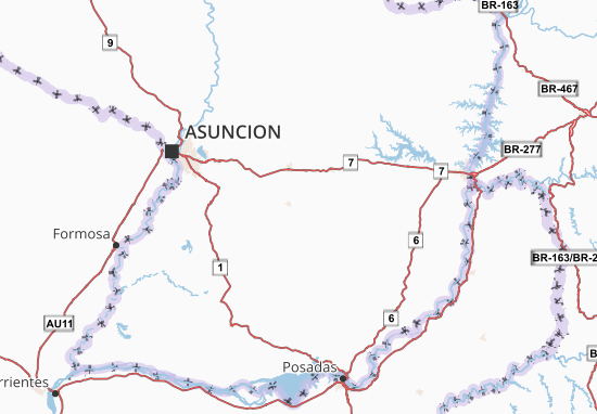 Guaira Map