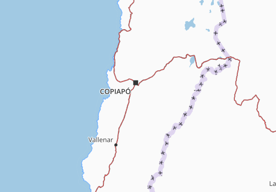 Mapa Atacama