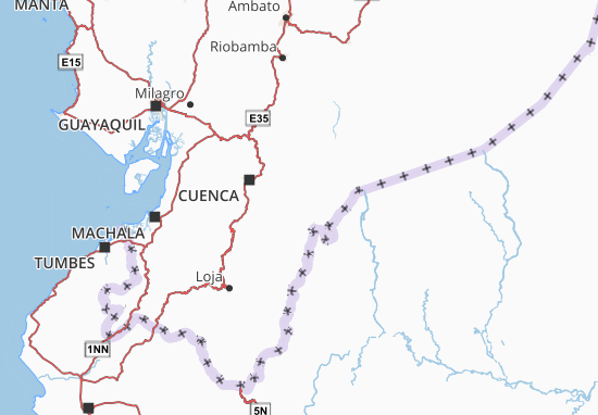 San Juan Bosco Map