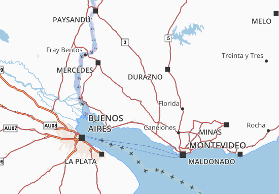 Soriano Map