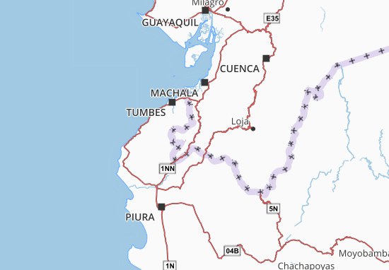 Pindal Map