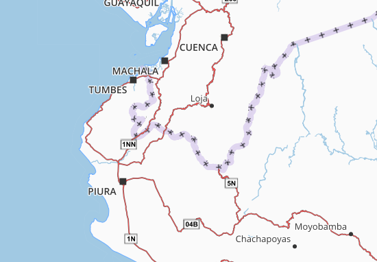 Kaart Plattegrond Calvas