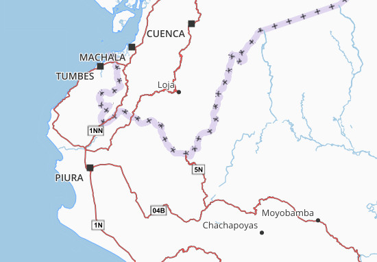 Palanda Map