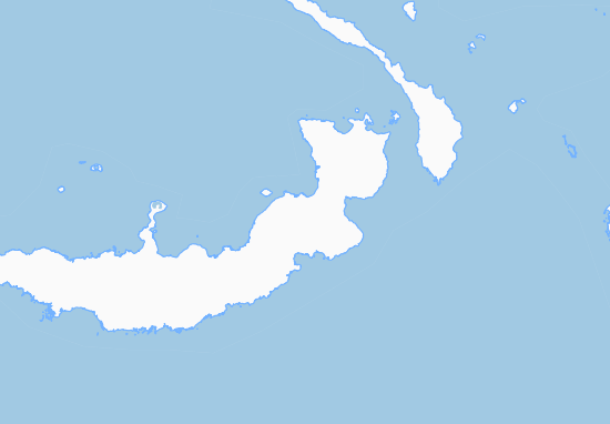 East New Britain Map