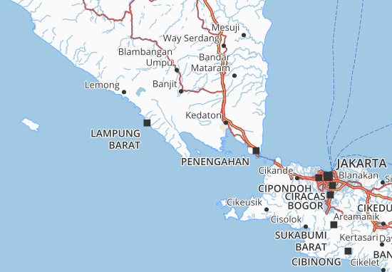 Tanggamus Map