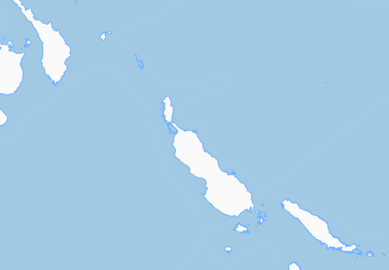 Karte Stadtplan Northern Solomons