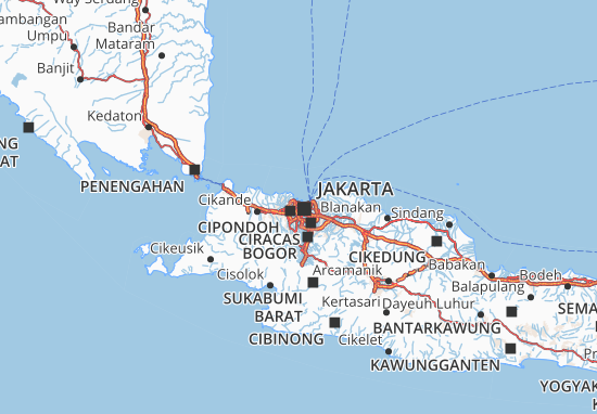 Mapa Jakarta Barat