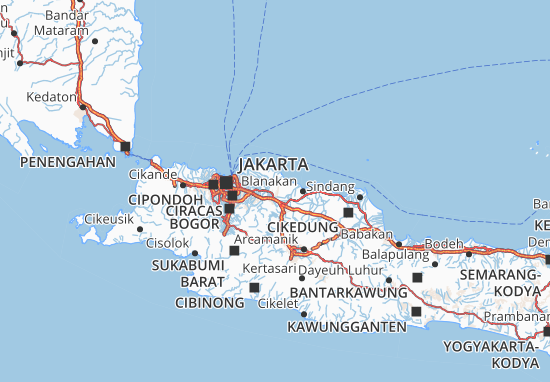 Mapa Karawang