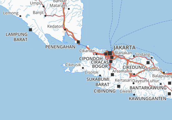 Carte-Plan Banten