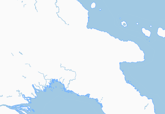 Mapa Eastern Highlands