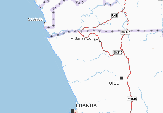 Zaire Map