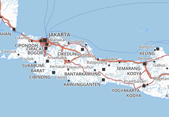 Majalengka Map
