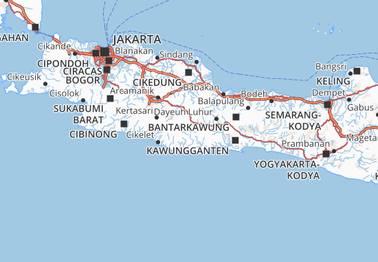Mapas-Planos Tasikmalaya
