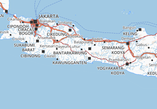 Ciamis Map