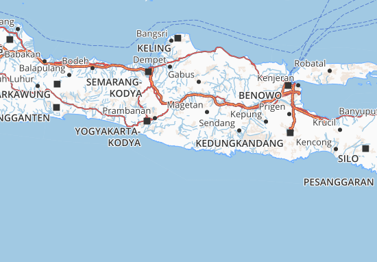 Wonogiri Map