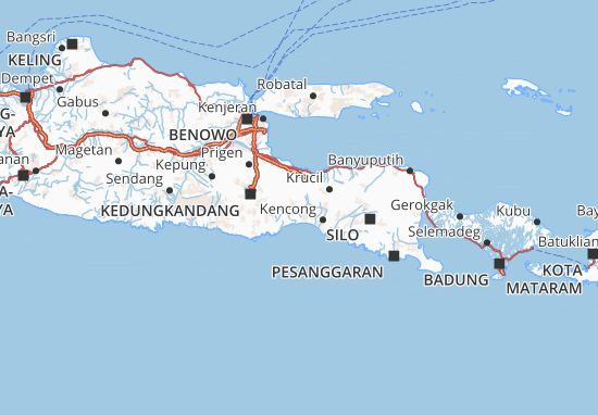 Lumajang Map