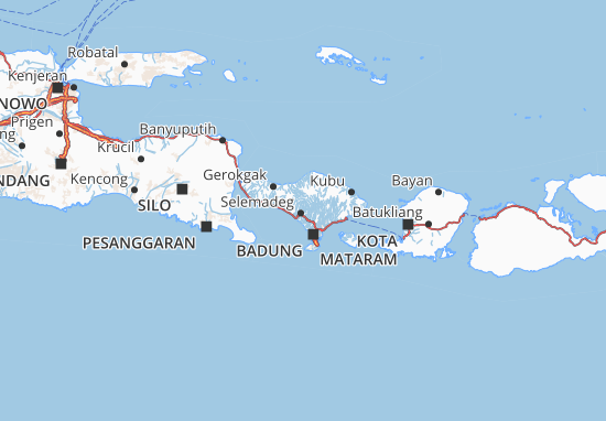 Mappe-Piantine Bali