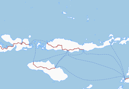 Kaart Plattegrond Manggarai Timur