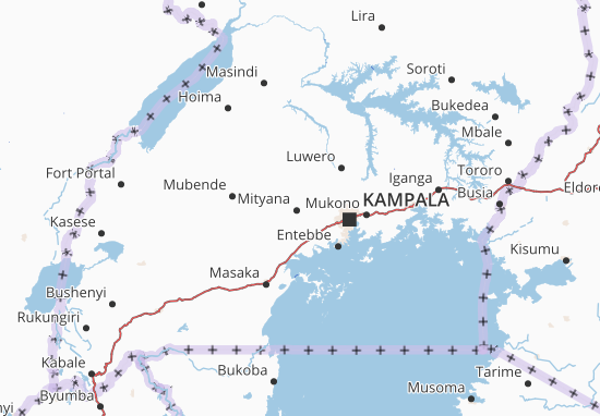 Mityana Map