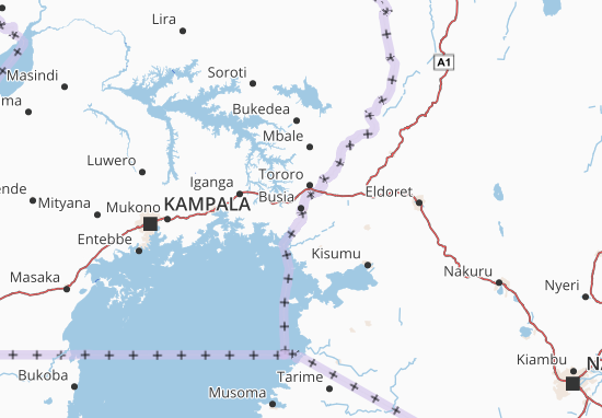 Busia Map