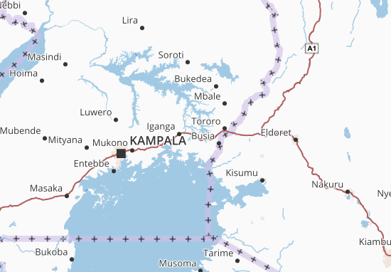 Bugiri Map