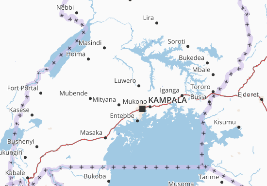 Nakaseke Map