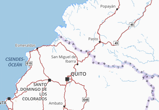 Espejo Map