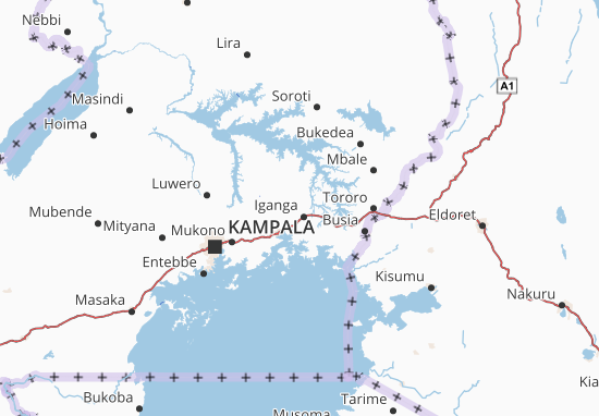 Iganga Map