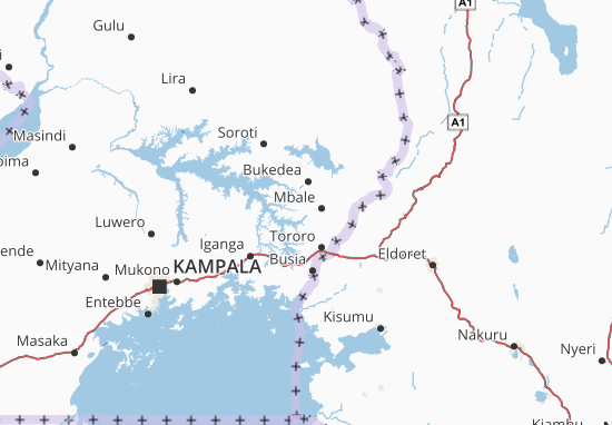 Budaka Map