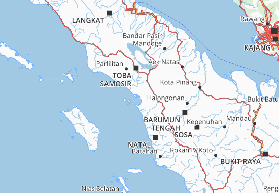 Kota Sibolga Map
