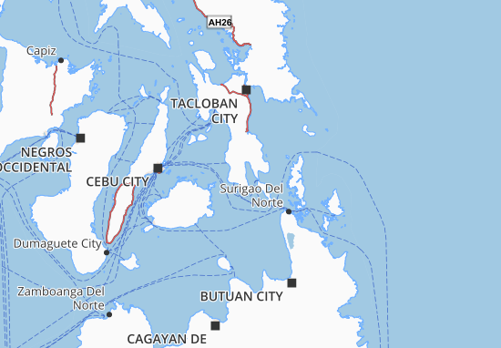 Carte-Plan Southern Leyte