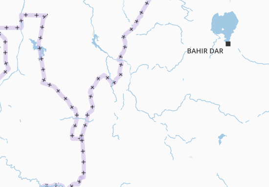Karte Stadtplan Benishangul Gumuz