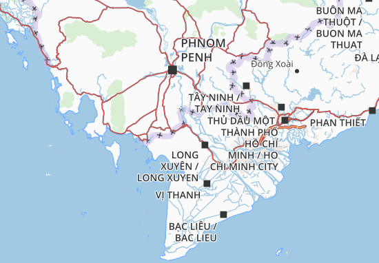 An Giang Map