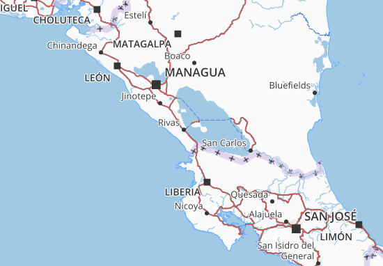 Karte Stadtplan Rivas