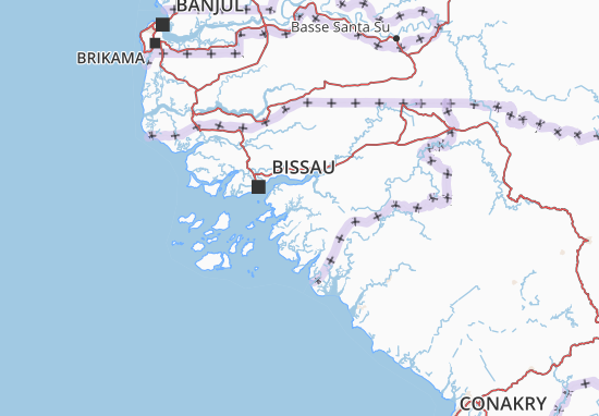 Mapa Quinara