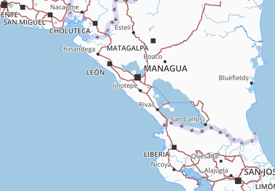Mapa Carazo