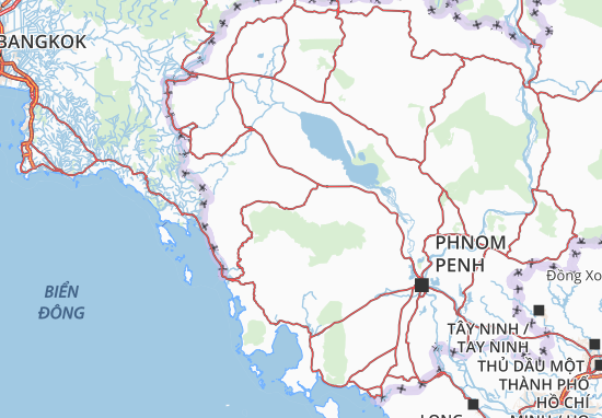 Kaart Plattegrond Pouthisat